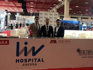Liv Hospital Ankara Hastanesi, fuarda yerini aldı