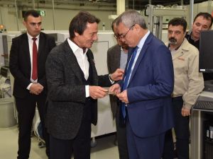 Nazif Zorlu, Vestel City’i Vali Deniz’e tanıttı