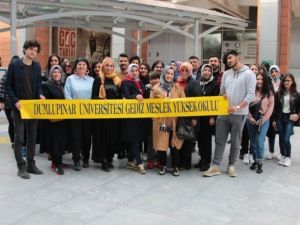 Gediz MYO Öğrencileri Bursa Tekstil Fuarında