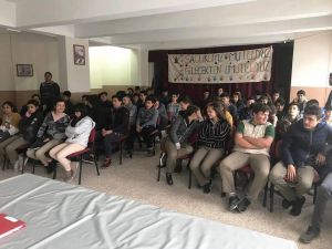 Öğrenciler gıda konusunda bilgilendiriliyor