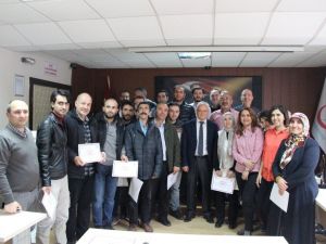 Kütahya’da Evde Sağlık Hizmet Birimi personeli ödüllendirildi