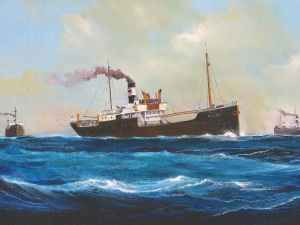 Ressam Haslet Soyöz’den yeni sergi: ‘Türk Armatörlerinin Buharlı Gemileri’