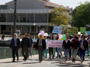 Fethiyeliler sağlık için yürüdü