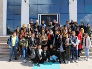 Fransa ve Belçika’da eğitim-öğretim gören öğrenciler Dumlupınar’ı ziyaret