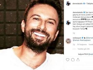 Demet Akalın, megastar Tarkan hayranlarını korkuttu