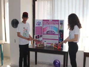 Öğrencilerin yaptığı bilimsel çalışmalar görücüye çıktı
