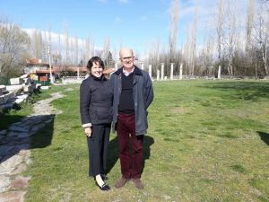 İngiliz Büyükelçisi Aizonai Antik Kenti’ne hayran kaldı