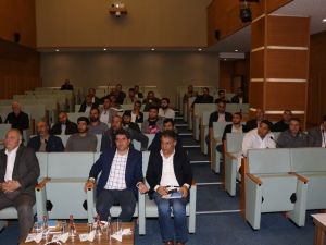 Manisa TSO’da inşaat sektöründeki mesleki yeterlilik sistemi anlatıldı