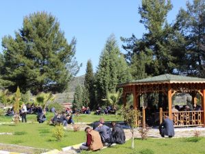 Hükümlüler ‘Okumadan olmaz’ sloganı ile kitap okudu