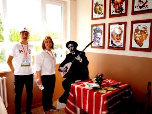 Okul Koridoru ’Edebiyat Sokağı’na dönüştü