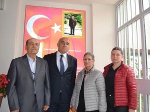 Şehit teğmen için mezun olduğu lisede şehit köşesi oluşturuldu