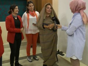 Safiye Soyman Erzurum’da Ehram giydi