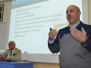 Simav Teknoloji Fakültesi’nde “Torna ile Şekillenen Hayatlar” konulu konferans