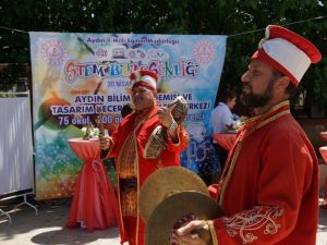Mehterli bilim şenliği renkli görüntülere sahne oldu
