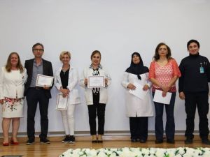 Meslekte 28-39 yılını tamamlayan çalışanlar belge aldı