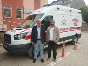 Hisarcık İlçe Devlet Hastanesi’ne yeni ambulans