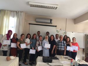 Anne sütü ve emzirme danışmanlığı eğitimi verildi