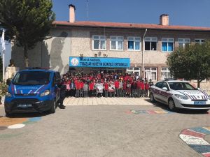 Sarıgöl’de polis ve jandarmadan trafik etkinliği