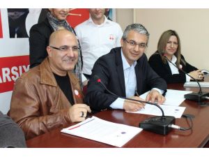 CHP’li Başkan Adayı Hüseyin Mutlu Akpınar İyi Niyet Sözleşmesi İmzaladı