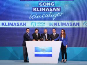 Borsa İstanbul’da gong ’Klimasan’ için çaldı