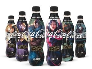 “League of Legends” şampiyonları Coca-Cola şişelerinde
