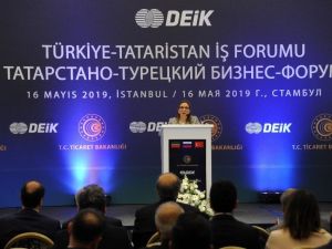 Bakan Pekcan: “Tataristanlı firmaların yatırımlarını desteklemeye hazırız”