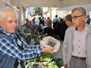 150 yıllık tohumla pırasa üretiyorlar