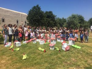 Datça’da anaokulu öğrencilerinden 12. yıl sergisi