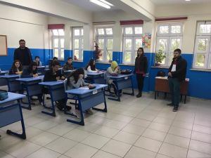 Çavdarhisar’da deneme sınavı