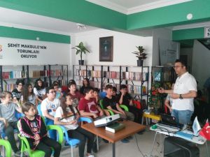 Çocuklara bilinçli sosyal medya kullanımı anlatıldı