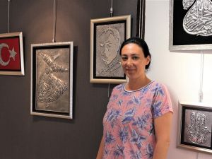 “İlkbahar Esintisi” karma sergisi Marmaris’te açıldı