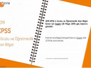 KPSS geç başvuruları başladı