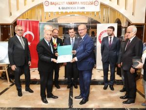 ATO Başkanı Baran, üstün hizmet ve başarı ödülüne layık görüldü