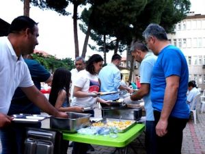 Sarıgöl Devlet Hastanesinde iftar yemeği