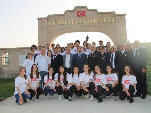 Samsunlu öğrencilerden Dumlupınar’a ziyaret