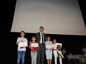 Aydın’da Matematiğin dahileri ödüllerini aldı