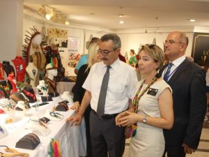 Kursiyerlerden beğenilen sergi