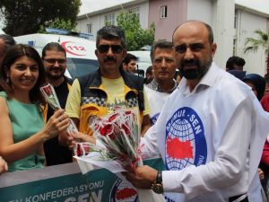 Manisa’da 112 çalışanlarına darp