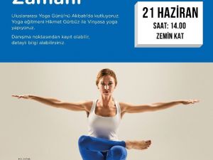 İstanbullular için yoga zamanı
