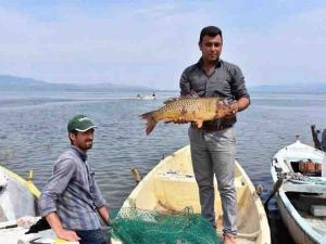 Denizi olmayan Manisalı balıkçılar “Vira Bismillah” dedi