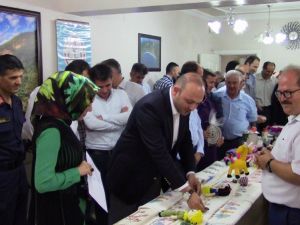 Şaphane’de Halk Eğitim Merkezi Müdürlüğü sergisi