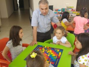 Kaymakam Kemal Duru’dan yaz kurslarına ziyaret