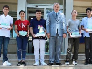 Milli Eğitim Müdürü Okumuş, Aydın’ın LGS şampiyonlarını ödüllendirdi
