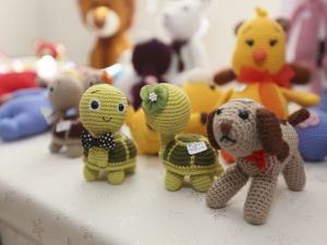 Hünerli ellerin çalışmaları görücüye çıktı