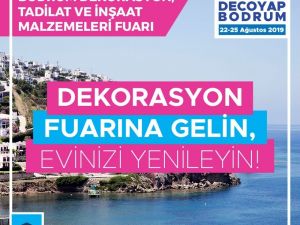 Yazın son trendleri Bodrum İç Mimari ve Dekorasyon Fuarı’nda