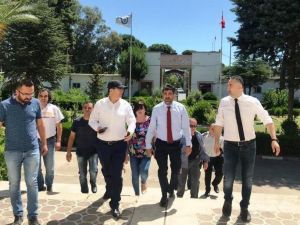 Rektör Prof. Dr. Osman Selçuk Aldemir, ADÜ  Sümer Kampüsünü ziyaret etti