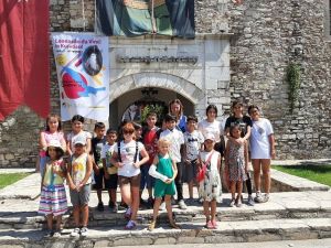 Kuşadası’ndaki Da Vinci Sergisi’nin minik ziyaretçileri