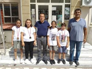 Kursiyerlerden minderde büyük başarı