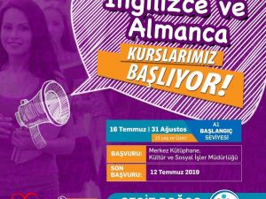 Merkezefendi’de 15 yaş üstü yetişkinlere yabancı dil kursu