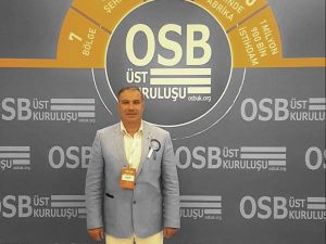 Haldun Işıklı, Söke OSB adına OSBÜK Genel Kuruluna katıldı